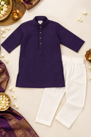 The Signature - Handloom Cotton Kurta & Pant